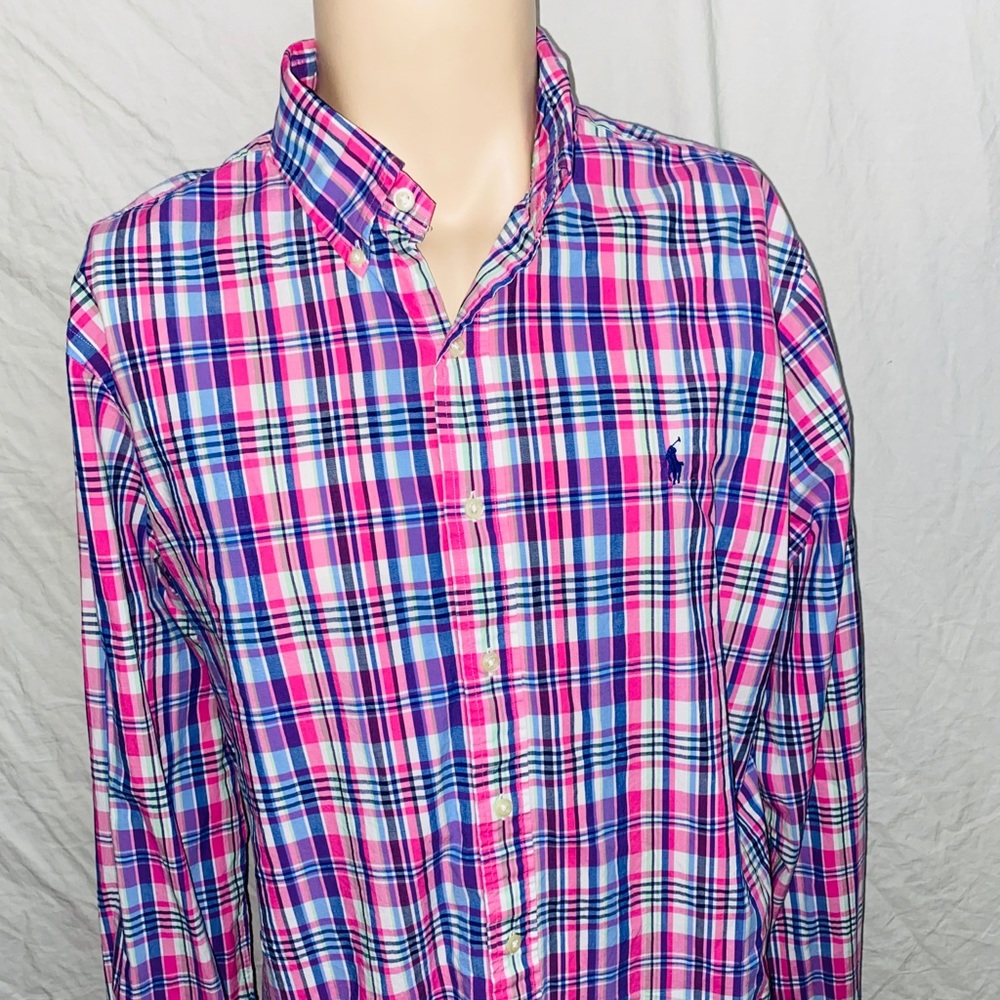 Ralph Lauren custom fit button down size XL